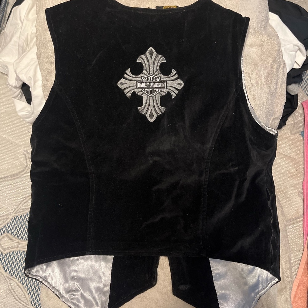 Vintage biker Harley-Davidson vest